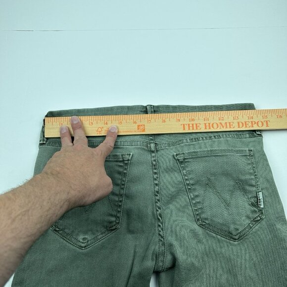 Mother Jeans Womens 29 Fantasy Forest  The High Waisted Looker Ankle - Picture 10 of 16